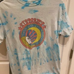 Tie-dye graphic tee